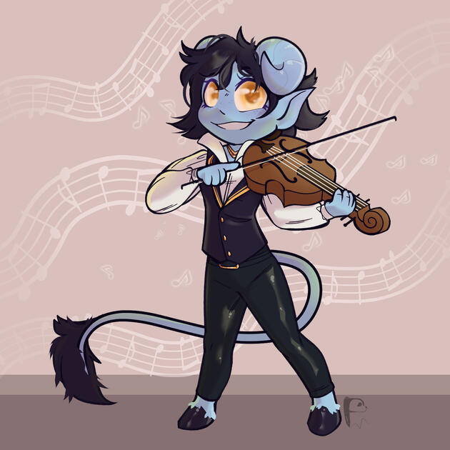 Tiefling Chibi